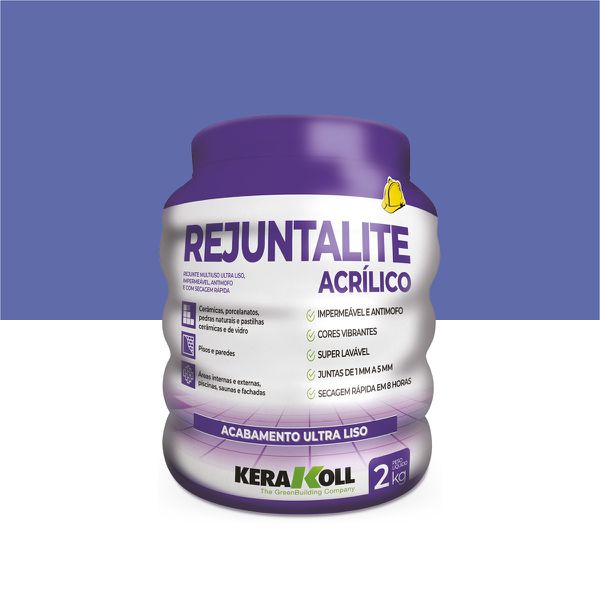 Rejunte Rejuntalite Acrílico kerakoll - Oceano PT 2KG