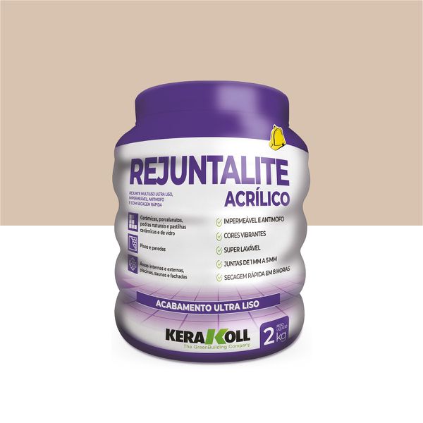 Rejunte Rejuntalite Acrílico kerakoll - Garapeira PT 2KG