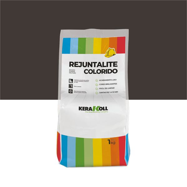 Rejunte Colorido Kerakoll - Preto 1KG