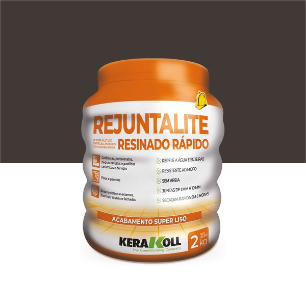 Rejunte Rejuntalite Resinado Kerakoll - Preto 2KG