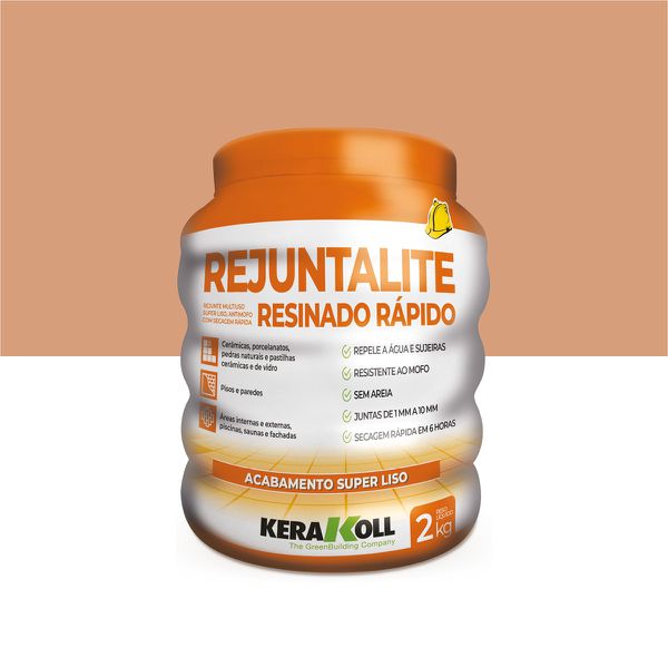 Rejunte Rejuntalite Resinado Kerakoll - Pau-Brasil 2KG