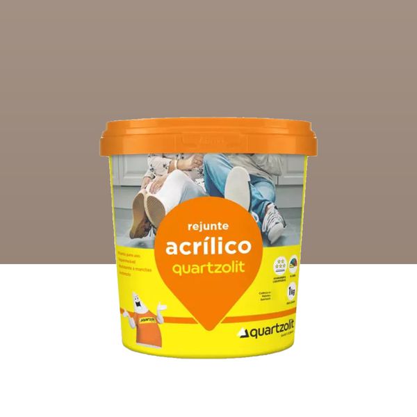 Rejunte Acrilico Quartzolit - Argila 1KG