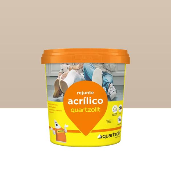 Rejunte Acrilico Quartzolit - Cortiça 1Kg
