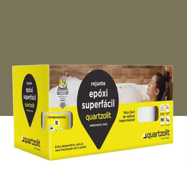 Epoxi Superfácil Quartzolit - Verde Floresta 1KG