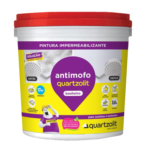 Impermeabilizante Antimofo Banheiro - GL 3,6L