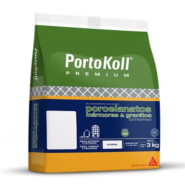 Rejunte Porcelanato Extra Fino Caqui 3KG