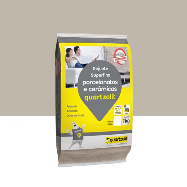 REJUNTE PORCELANATOS E CERÂMICAS QUARTZOLIT - CORDA 1KG