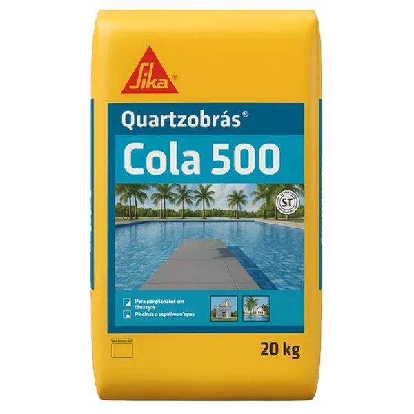 Argamassa Cola 500 Cinza - Quartzobras 20KG