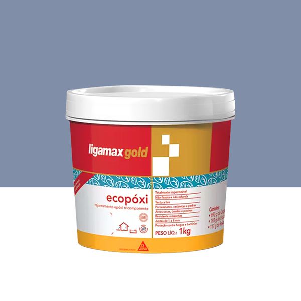Ecopoxi Ligamax - Azul Cobalto 1KG