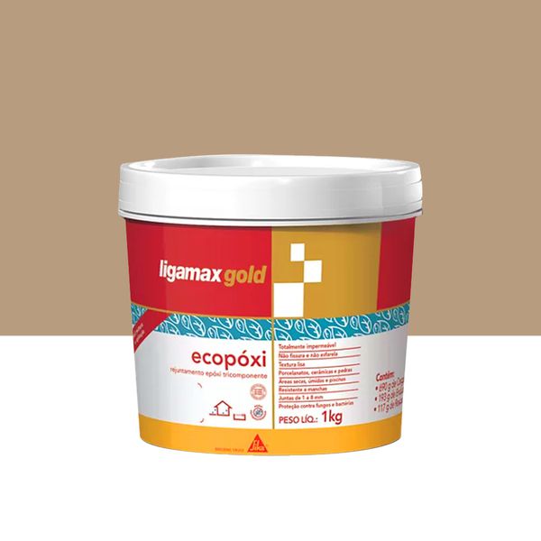 Ecopoxi Ligamax - Ocre 1KG