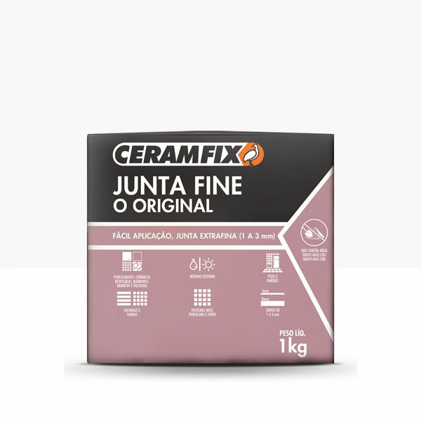 Rejunte Junta Fine - Branco 1KG