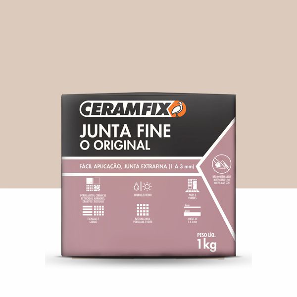 Rejunte Junta Fine - Camurça 1KG