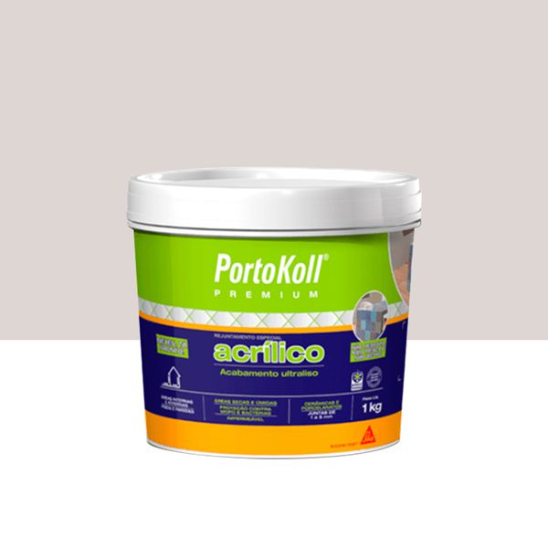Rejunte Acrílico Portokoll - Areia 1KG 