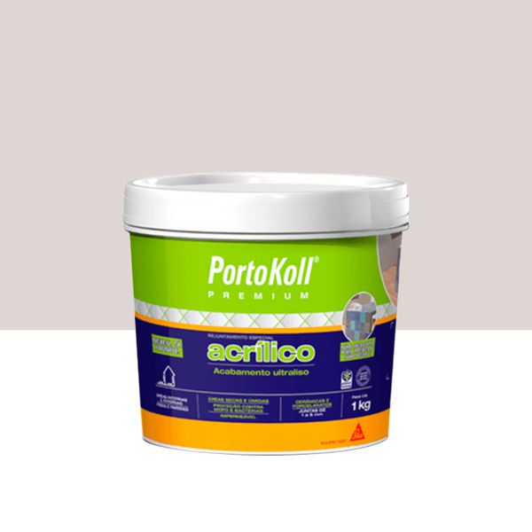 Rejunte Acrílico Portokoll - Marfim 1KG