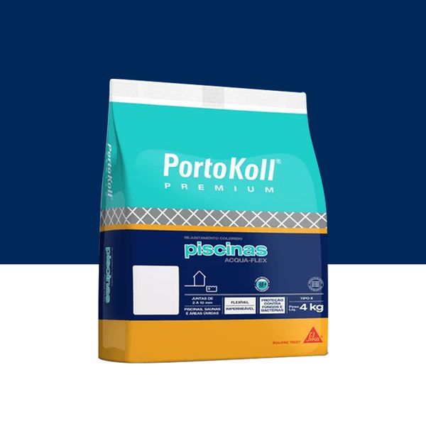 Rejunte Piscinas 4 Kg Aqua Flex Azul Royal Portokoll