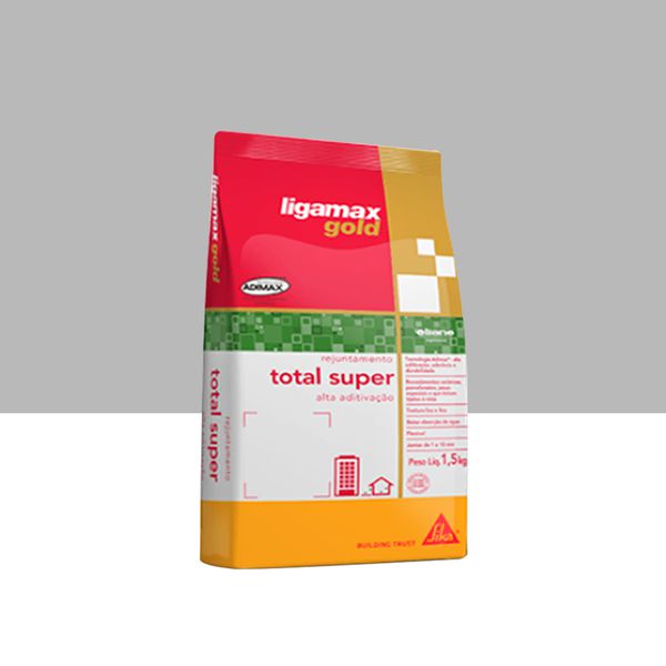 Rejunte Total Super Aditivado - Cinza 1KG