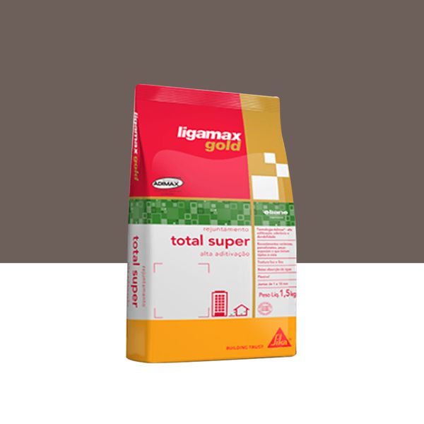 Rejunte Total Super Aditivado - Grafite 1KG