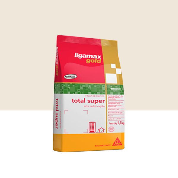 Rejunte Total Super Aditivado - Palha 1KG