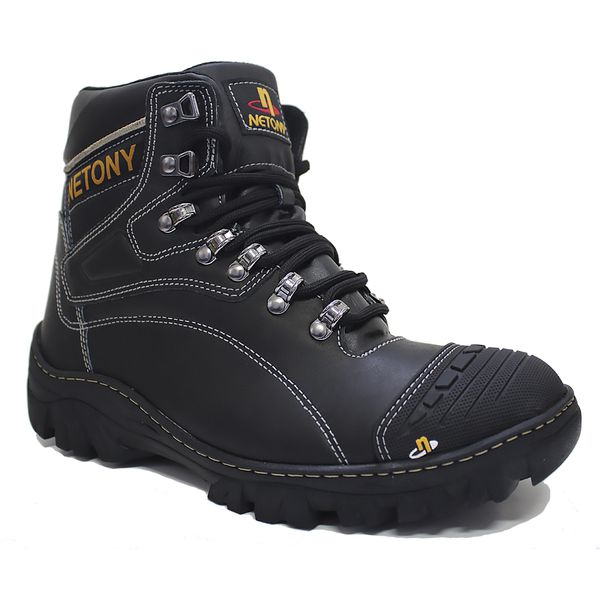 Bota Adventure Rust Preto Netony
