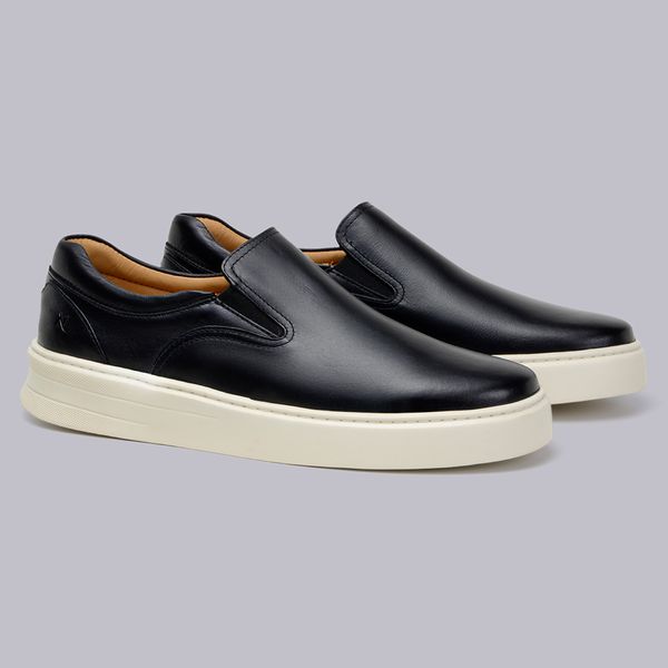 Tênis Slip On Evoque Preto