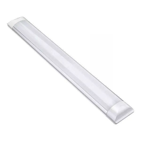 Luminária Tubular Slim Linear 18w Branco Frio 50cm