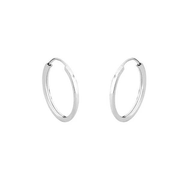 ARGOLA REDONDO FIO QUADRADO M