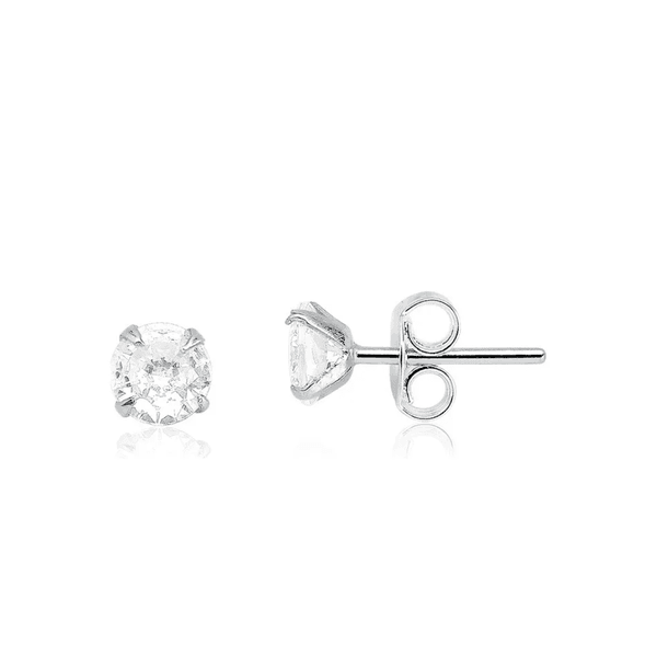 BRINCO ZIRCONIA REDONDO 8MM