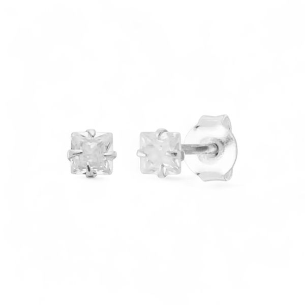 BRINCO ZIRCONIA QUADRADO 3MM