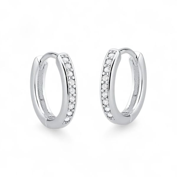 ARGOLA CLICK ZIRCONIA CRISTAL
