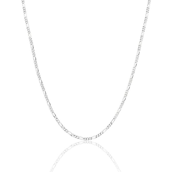 CORRENTE PRATA 925 FLAT 3X1 45CM
