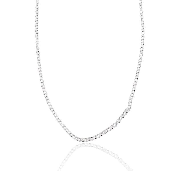 CORRENTE PRATA 925 ELO PORTUGUES 60CM