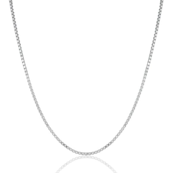 CORRENTE PRATA 925 VENEZIANA GROSSA 60CM