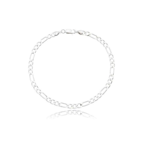 PULSEIRA MASCULINA FLAT 3X1 PRATA 925