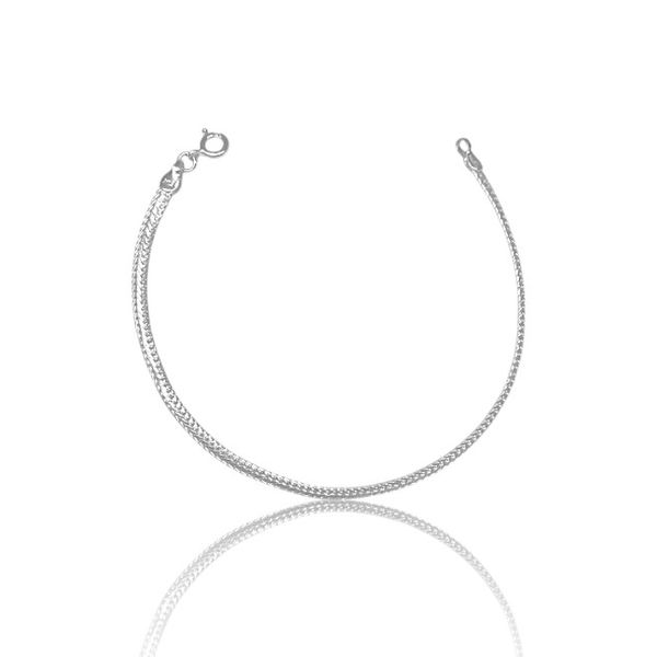 PULSEIRA LACRAIA TRABALHADA PRATA 925