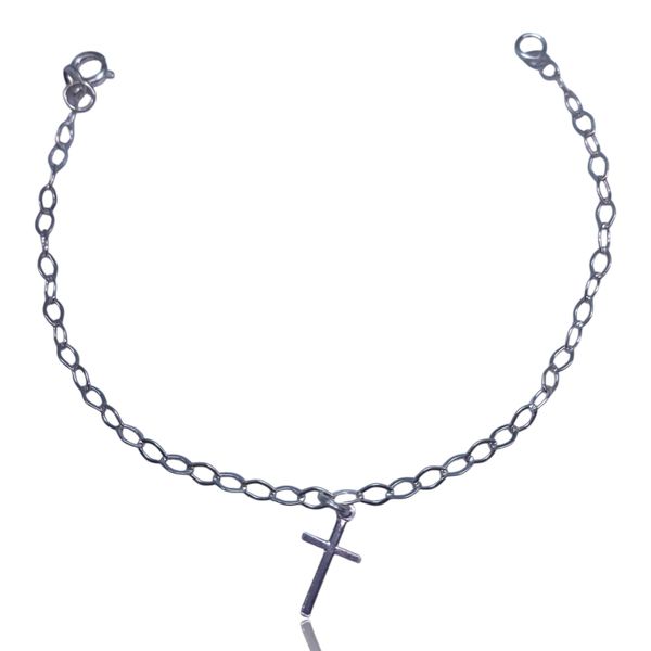 PULSEIRA CRUZ LISA PRATA 925