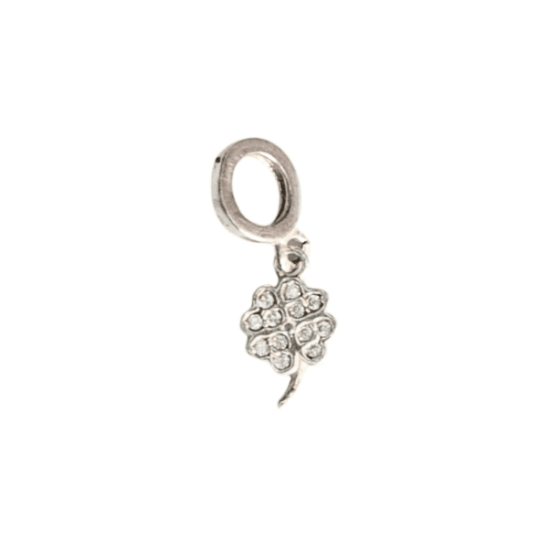 BERLOQUE TREVO ZIRCONIA PRATA 925