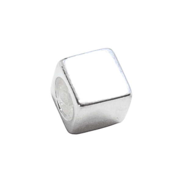 BERLOQUE SEPARADOR QUADRADO LISO PRATA 925