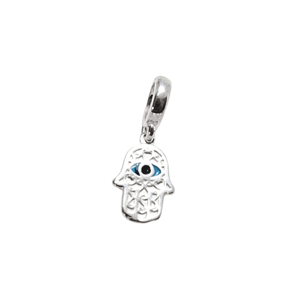 BERLOQUE MAO DE FATIMA ZIRCONIA PRATA 925
