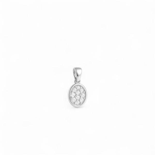 PINGENTE GOTA ZIRCONIA