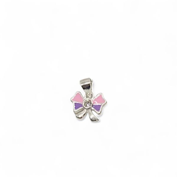 PINGENTE LACO INFANTIL COLORIDO ZIRCONIA