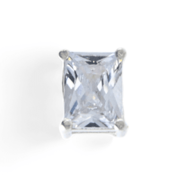 PINGENTE RETANGULAR ZIRCONIA