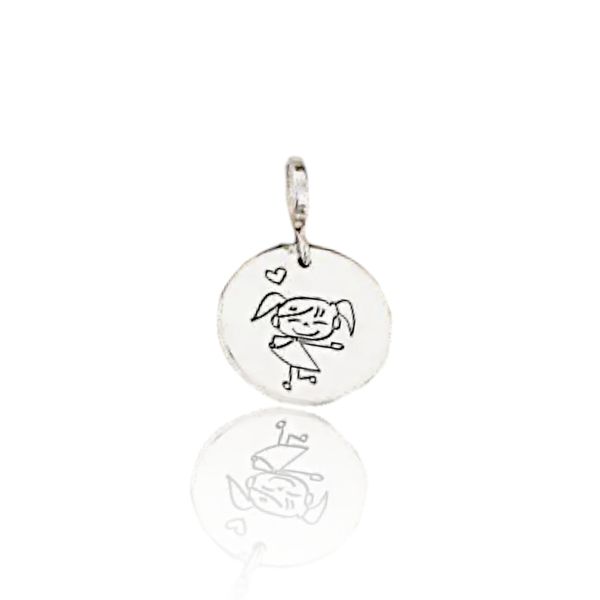 PINGENTE MEDALHA MENINA
