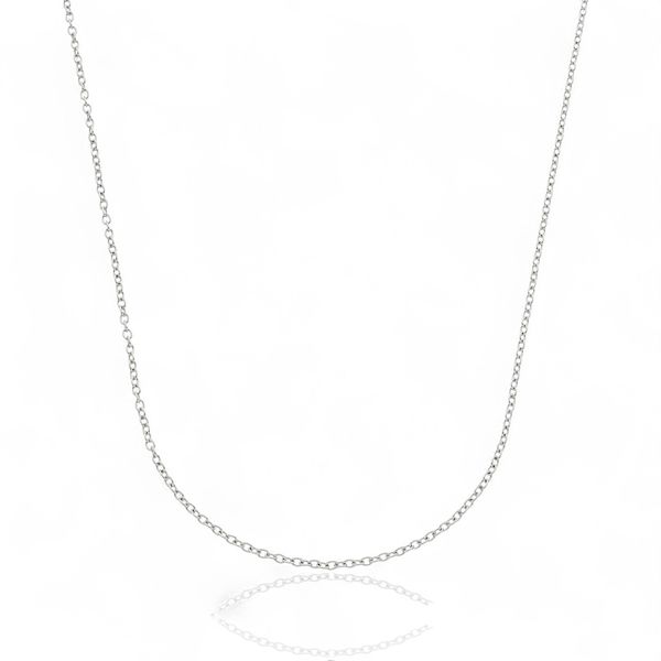 CORRENTE PRATA 925 CARTIER FINA 50CM