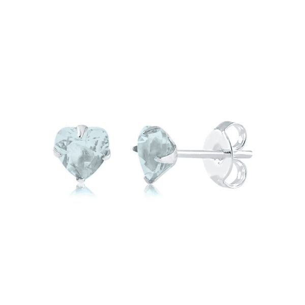 BRINCO ZIRCONIA CORACAO AZUL CLARO 5MM