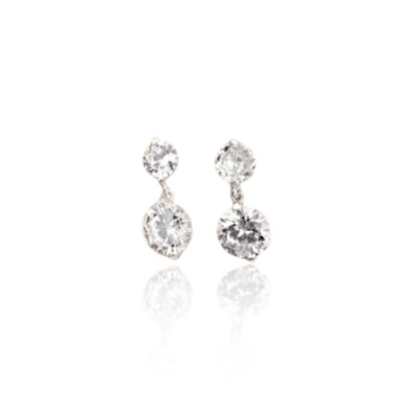 BRINCO ZIRCONIA DUPLO 9MM