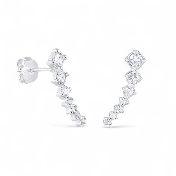 BRINCO EAR CUFF ZIRCONIA