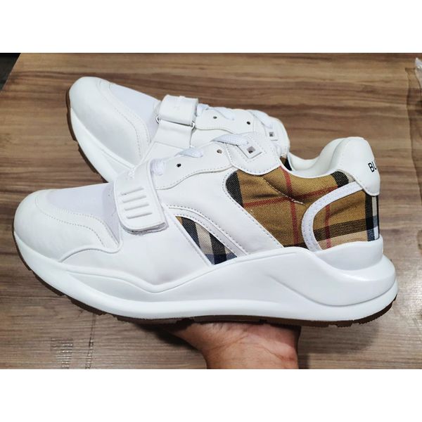 Tênis Burberry Logo Masculino Branco