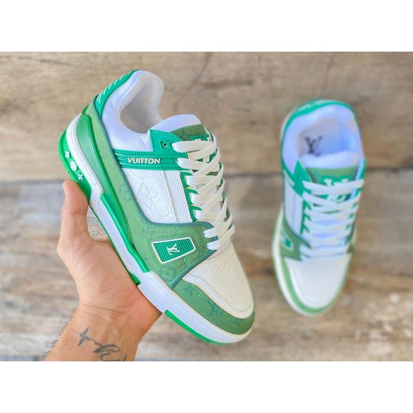 Tenis dolce gabbana ligth desenho Verde