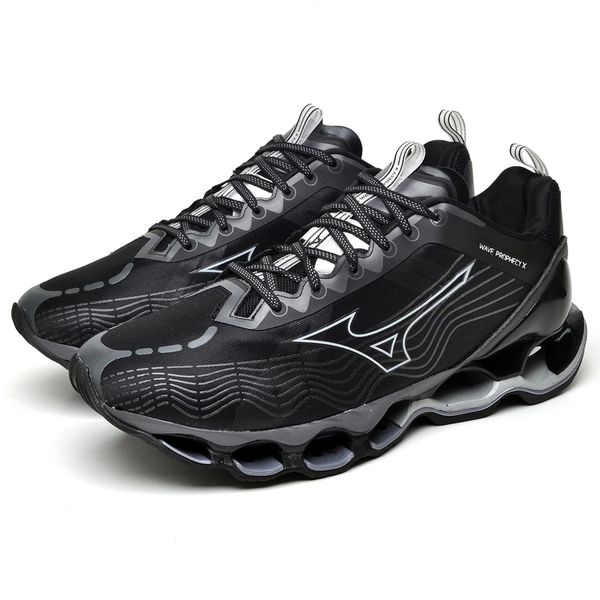 Tenis mizuno prophecy x Preto Prata