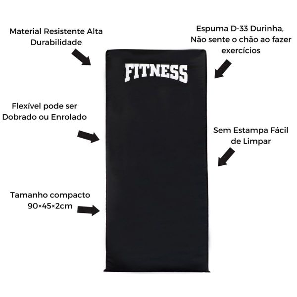 Colchonete Academia Profissional Alta Densidade - D3